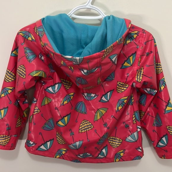 Urban Rags Kids Lined Rain Jacket Hoodie Size 5/6 - Picture 7 of 10